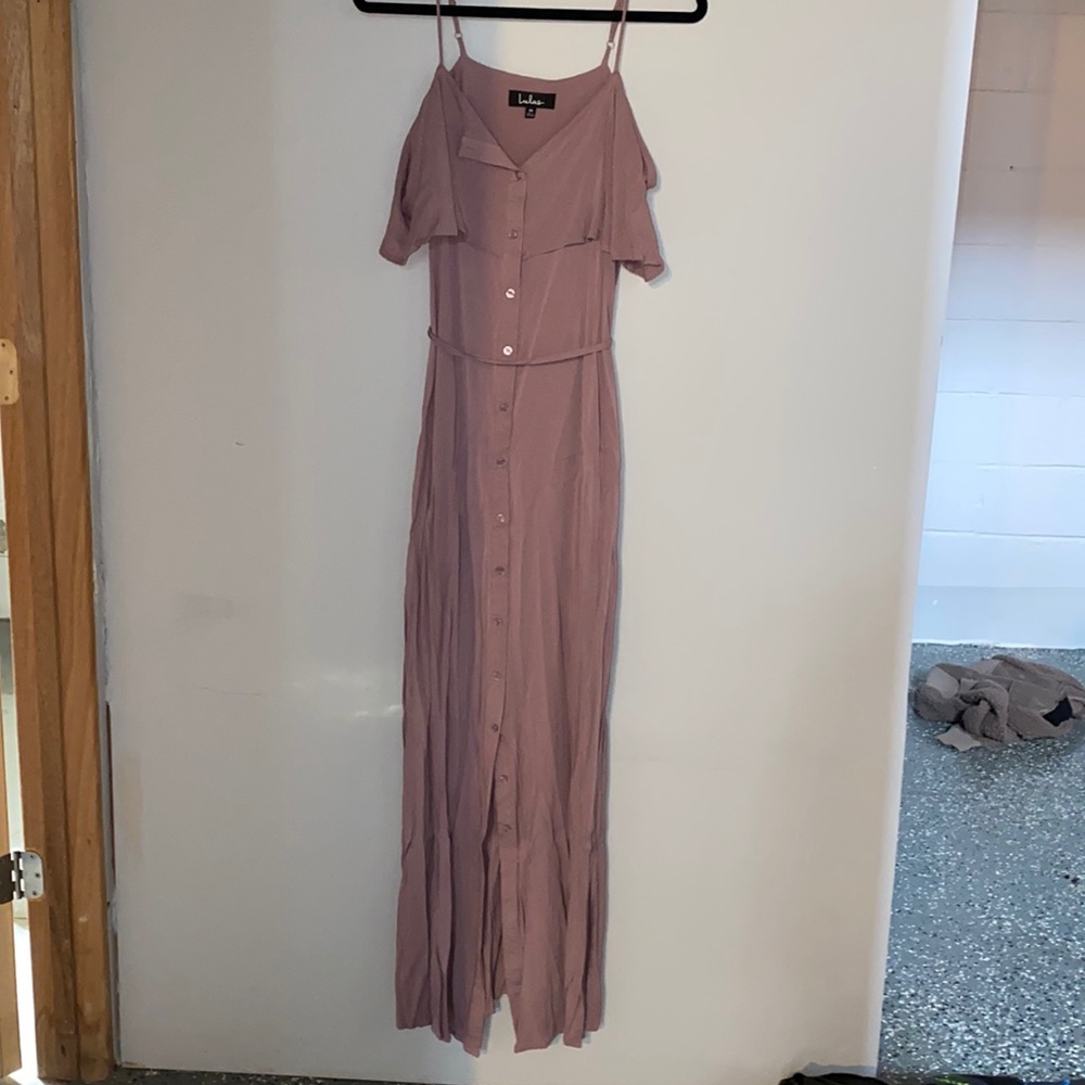 Lulus Medium off the shoulder maxi dress
